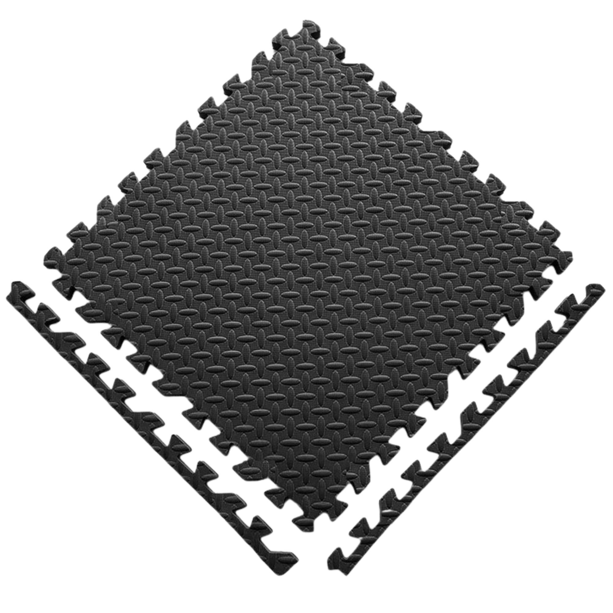 EkFit Multipurpose EVA Foam Gym Mats – 3/8" Thick