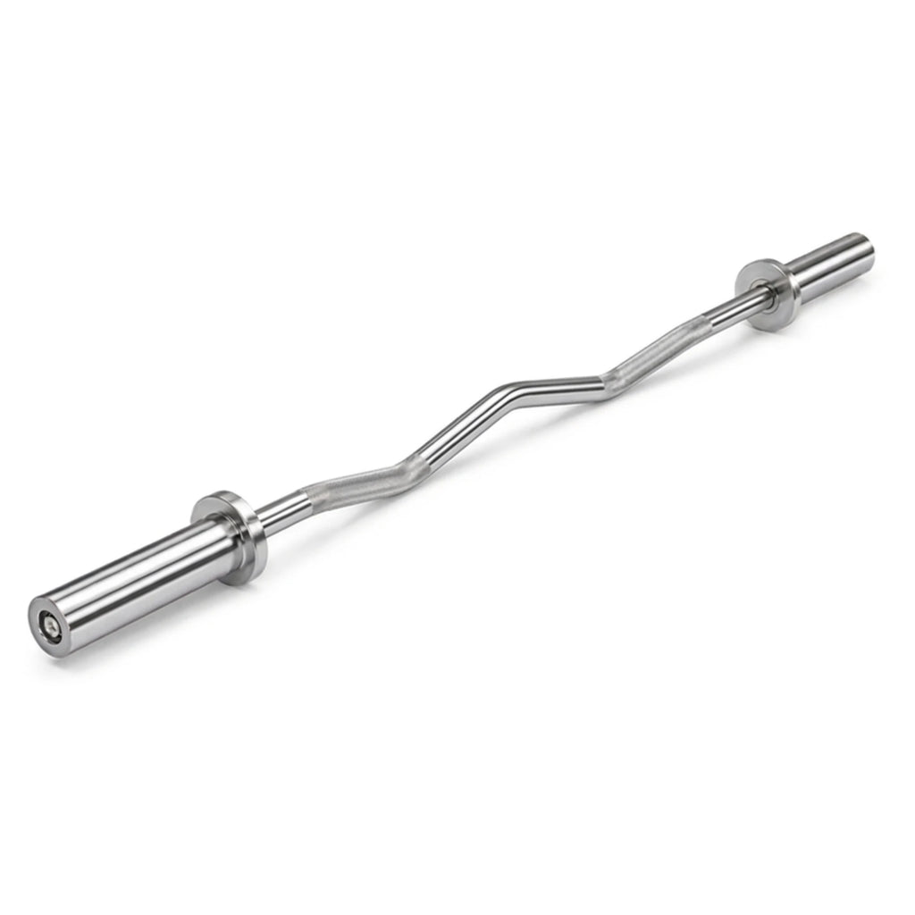 EKFIT 4ft Olympic EZ Curl Barbell