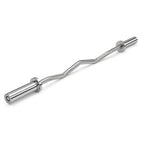 EKFIT 4ft Olympic EZ Curl Barbell