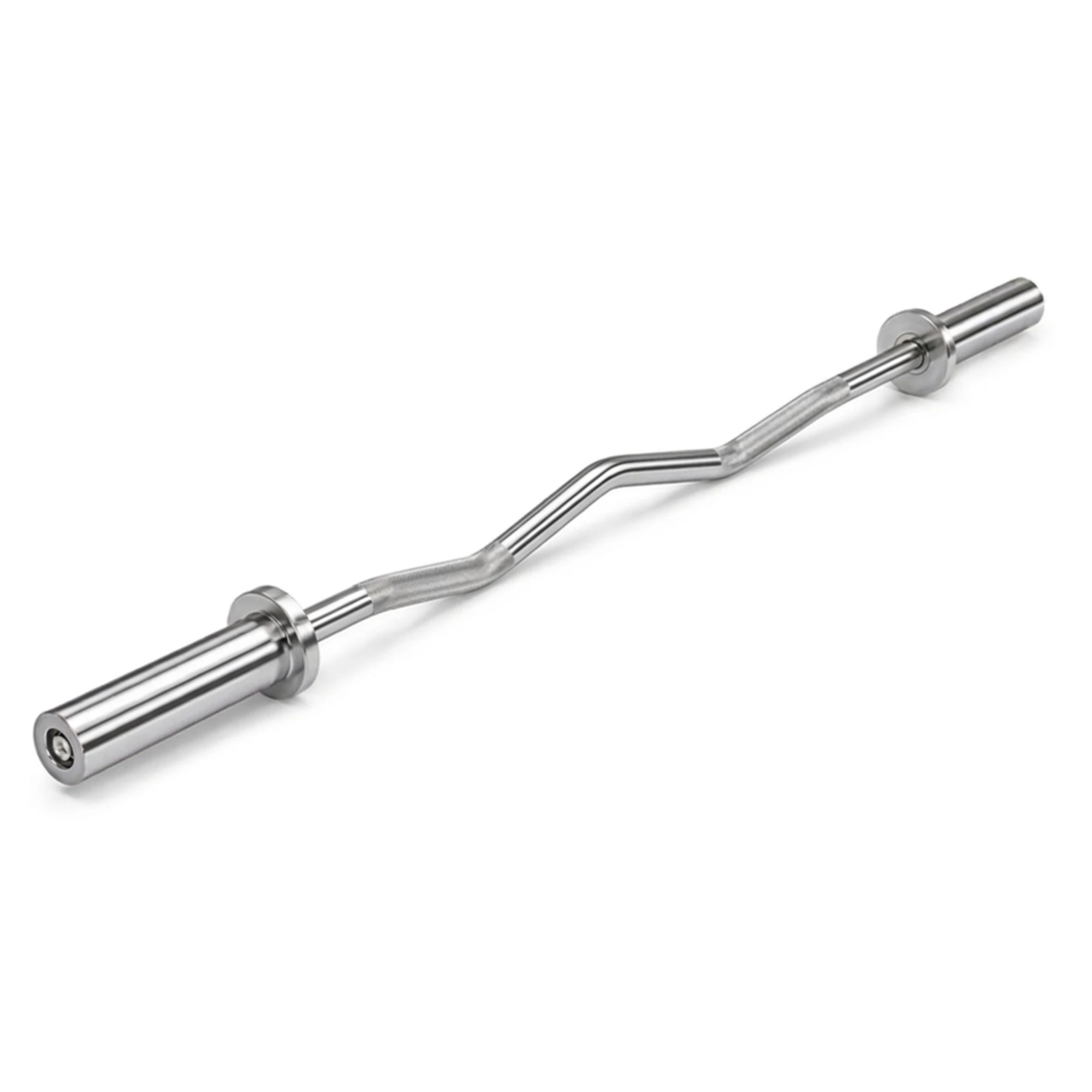 EKFIT 4ft Olympic EZ Curl Barbell