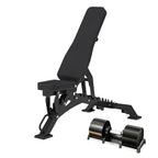 EKFIT Adjustable Dumbbell with Weight Bench Package