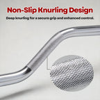EKFIT 4ft Olympic EZ Curl Barbell