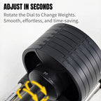 EKFIT All In OneAdjustable Dumbbells for Home Gym