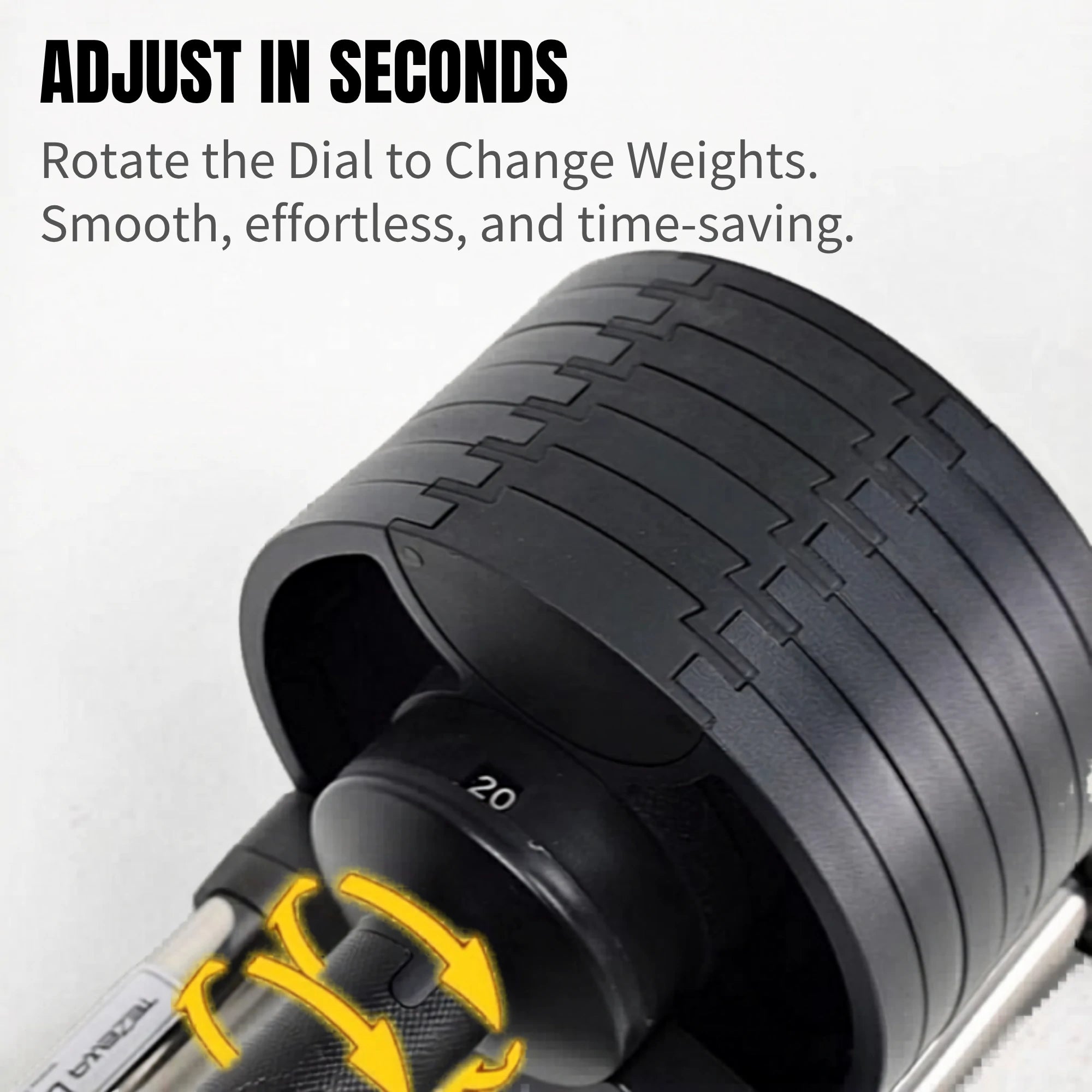 EKFIT All In OneAdjustable Dumbbells for Home Gym