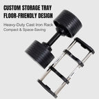 EKFIT All In OneAdjustable Dumbbells for Home Gym