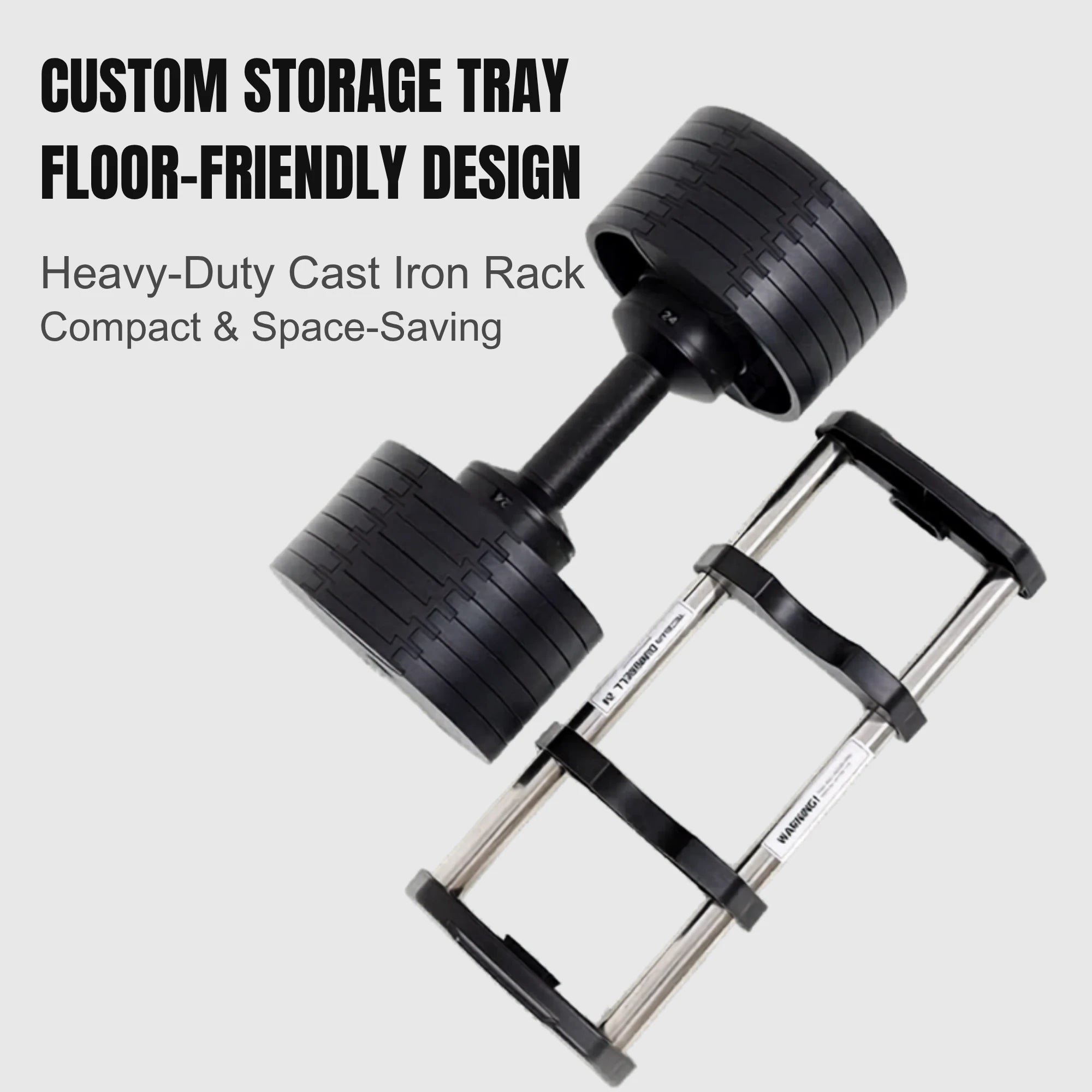 EKFIT All In OneAdjustable Dumbbells for Home Gym