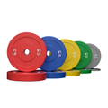 EKFIT 2" Olympic Low Bounce Color Rubber Bumper Weight Plates