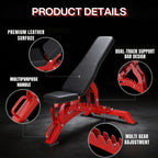 EK-1005 Adjustable Heavy Duty Incline Weight Bench