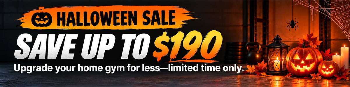 EKFIT EK-1005 adjustable weight bench Halloween sale, save $190 offer
