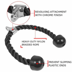 EkFit Tricep Pull down Rope Attachment
