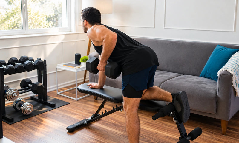 EKFIT home fitness equipment designed for comfortable and effective strength training