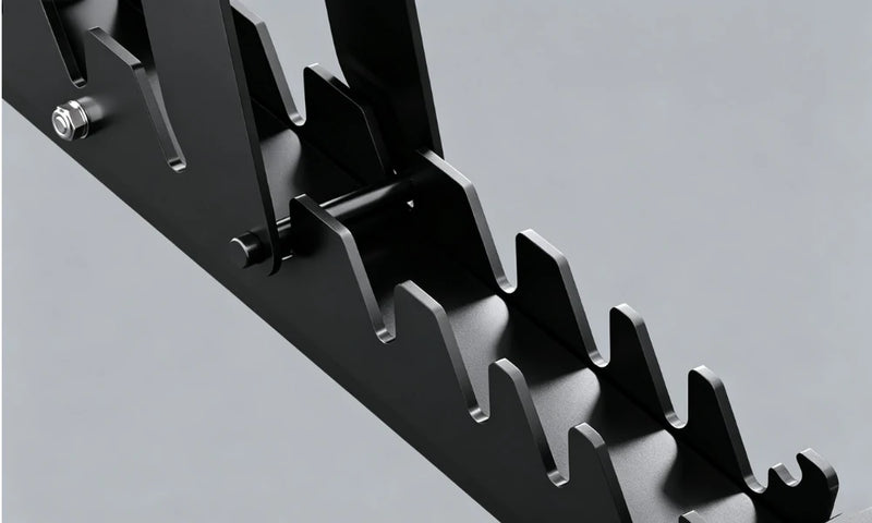 EKFIT EK-1005 adjustable weight bench adjustment system details